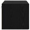 vidaXL Mueble de pared Roble negro 50 x 42.5 x 40 cm