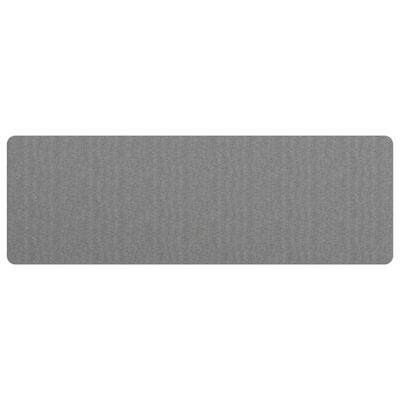 vidaXL Alfombra de pasillo gris 60x180 cm