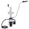 vidaXL Rueda jockey de remolque motorizada aluminio 12 V 350 W