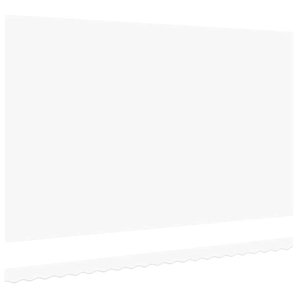 vidaXL Tela de recambio para toldo Blanco 500 x 350 cm Lona