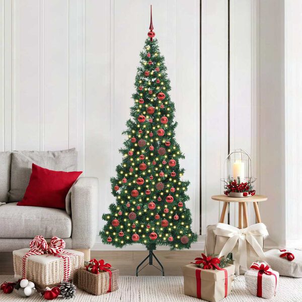vidaXL &Aacute;rbol de Navidad Artificial de Esquina Verde 180 cm PVC y Metal