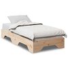 vidaXL Estructura de cama sin colch&oacute;n apilable 100x200cm madera maciza