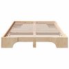 vidaXL Estructura de cama Natural 120 x 200 cm Madera de pino macizo