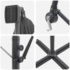vidaXL Parasol de cantilever tipo plátano Antracita 294 x 200 x 254 cm