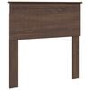 vidaXL Cabecero Roble Marr&oacute;n Madera contrachapada