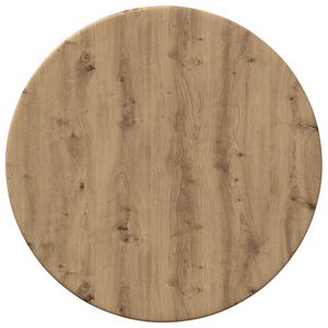 vidaXL Encimera &Oslash; 30 x 1,5 cm Redondo Madera de ingenier&iacute;a