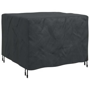 vidaXL Funda para muebles Liso Negro 113 x 113 x 73 cm 420D