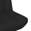 vidaXL Silla giratoria Negro 63 x 75 x 76 cm tela