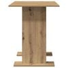 vidaXL Mesa de Comedor Roble artisan 110 x 60 x 75 cm