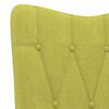 vidaXL Sill&oacute;n de relax de tela verde