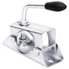 vidaXL Abrazadera para rueda jockey acero galvanizado 13,5x6,5x14 cm