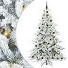 vidaXL &Aacute;rbol de Navidad artificial con ramas articuladas 210 cm