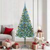 vidaXL &Aacute;rbol de Navidad artificial Verde 180 cm PVC y acero
