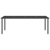 vidaXL Juego de comedor para jard&iacute;n 11 piezas acero