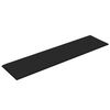 vidaXL Cabecero de Pared 12 pcs Negro 60 x 15 cm tela