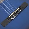 vidaXL Guitarra Clásica Western Cutaway con 6 cuerdas azul 38"