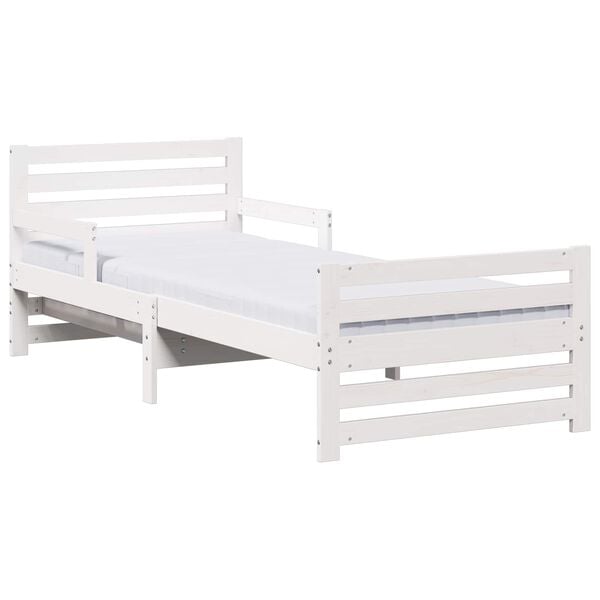 vidaXL Estructura de cama 80 x 200 cm Madera de pino macizo