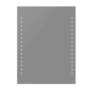 vidaXL Espejo de pared con luces LED 60x80 cm