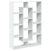 vidaXL Estanter&iacute;a librer&iacute;a madera de ingenier&iacute;a blanca 102x29x143 cm