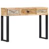 vidaXL Mesa consola de madera maciza de mango 110x30x76 cm
