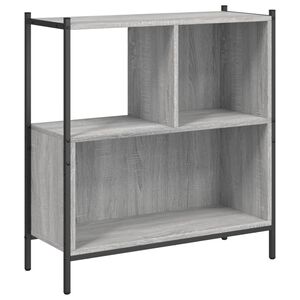 vidaXL Estanter&iacute;a madera de ingenier&iacute;a gris Sonoma 72x28x77,5 cm