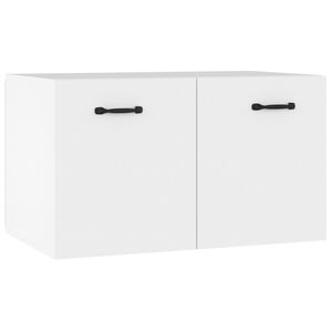 vidaXL Armario de pared madera contrachapada blanco 60x36,5x35 cm