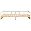 vidaXL Sof&aacute; cama madera maciza de pino blanco 90x200 cm
