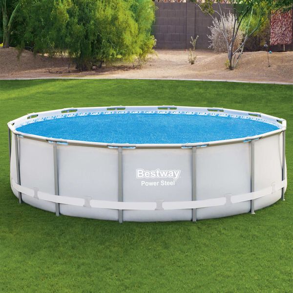 Bestway Cubierta solar para piscina Flowclear 427 cm