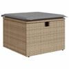 vidaXL Set sof&aacute;s jard&iacute;n y cojines 6 pzas rat&aacute;n sint&eacute;tico acacia beige