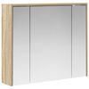 vidaXL Armario con espejo de ba&ntilde;o Roble Sonoma 73,5 x 16 x 62,5 cm