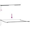 vidaXL Toldo Retr&aacute;ctil Multicolor 450 x 300 cm Poli&eacute;ster y Aluminio
