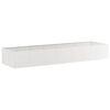 vidaXL Jardinera 280x80x40 cm Acero inoxidable