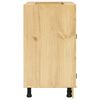 vidaXL Armario SKI Marr&oacute;n Miel 60 x 46 x 81,5 cm Madera de pino macizo