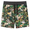 vidaXL Pantalones cortos infantiles con cord&oacute;n color azul petr&oacute;leo claro 140