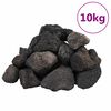 vidaXL Rocas volc&aacute;nicas negras 10 kg 5-8 cm