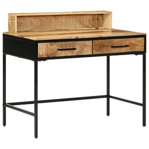 vidaXL Mesa Consola Marr&oacute;n 100 x 55 x 89.5 cm