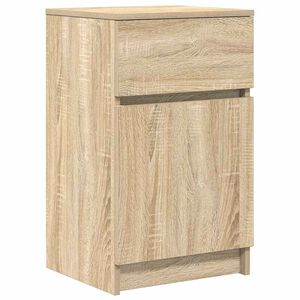 vidaXL Mesilla de noche roble Sonoma 39x35x65 cm Madera de ingenier&iacute;a