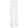 vidaXL Cesta poste de gaviones de hierro 40x40x180 cm