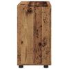 vidaXL Juego de Muebles de Ba&ntilde;o TULUM Madera vieja 60 x 34 x 63 cm
