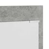 vidaXL Perchero de pared con estante Gris Concreto 90 x 10 x 50 cm