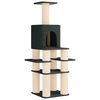vidaXL &Aacute;rbol para gatos con postes de sisal Gris oscuro 180 cm