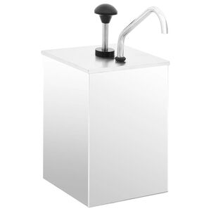 vidaXL Dispensador de salsa de acero inoxidable 3,5 L