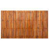 vidaXL Mesa de jard&iacute;n de madera maciza de acacia 150x90x75 cm