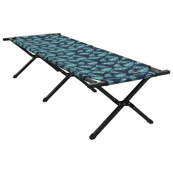 vidaXL Cama de Camping Plegable Bosque 193 x 69 x 45 cm Tela Oxford