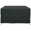 vidaXL Funda para muebles Liso Negro 200 x 165 x 80 cm 600D
