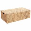 vidaXL Caja de Almacenamiento Natural 75 x 42 x 23 cm Jacinto de agua