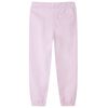 Pantalones de chándal infantiles rosa claro 116
