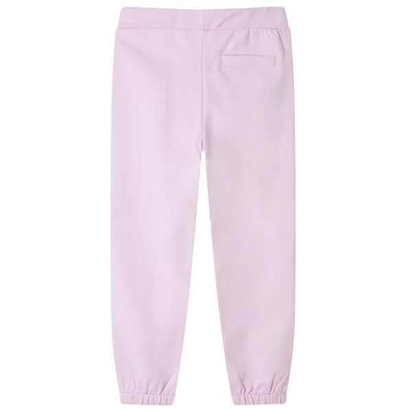 Pantalones de chándal infantiles rosa claro 116