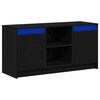 vidaXL Unidades de TV 100 x 34 x 50 cm Negro Madera de ingenier&iacute;a