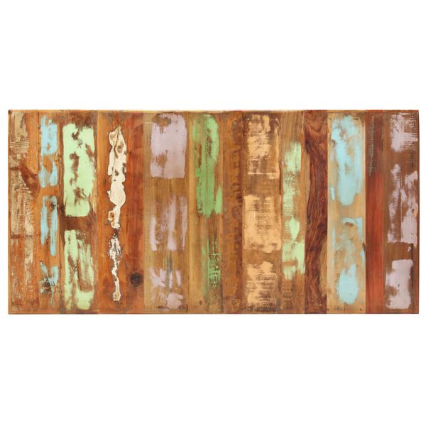 vidaXL Mesa de comedor de madera maciza reciclada 180x90x76 cm